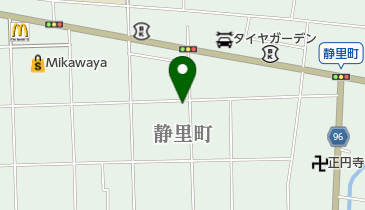 理容やまむねの地図画像