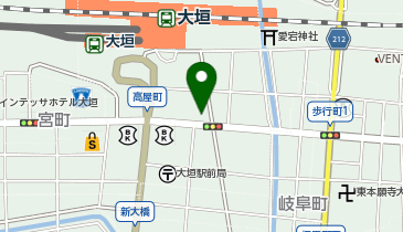 ロイヤル理容大垣店の地図画像