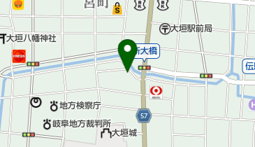 あづまや旅館の地図画像