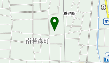 大垣市役所 西地区センターの地図画像