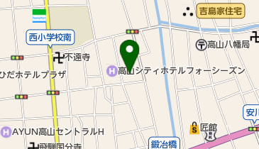 だるま堂治療院の地図画像