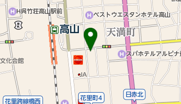 テラダ学生服の地図画像