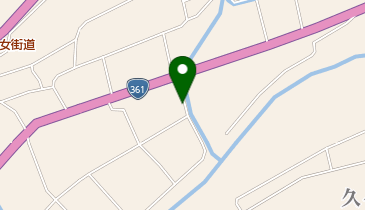 奥飛山草園の地図画像