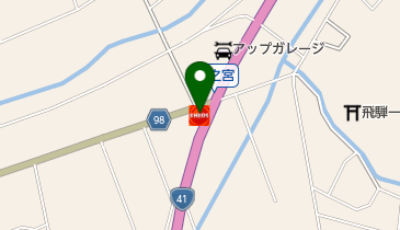 有限会社岩西石油店の地図画像