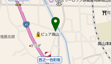 長瀬果樹園の地図画像