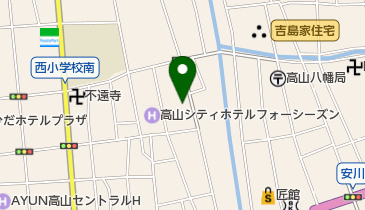 小瀬家具店の地図画像