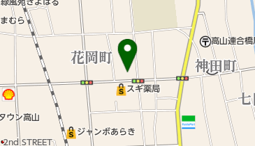 有限会社下出生花店の地図画像