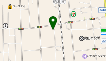 上田桂山整体療法の地図画像