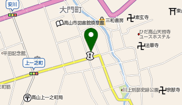 山下整体院の地図画像