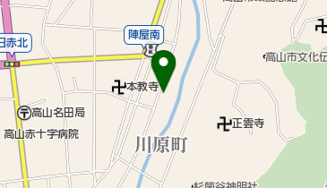 福井クリーニング店の地図画像