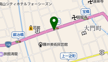 やま下化粧品の地図画像