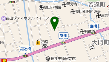 杉久呉服店の地図画像