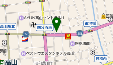 古川屋の地図画像