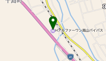 あるふぁ・がーでんの地図画像