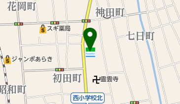 スズキアリーナ高山店の地図画像