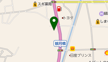 有限会社垣内自動車の地図画像