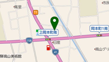 有限会社田中モータースの地図画像