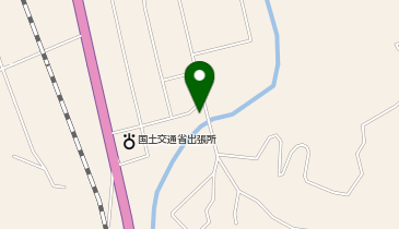 フラットハウスの地図画像