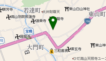 大雄寺の地図画像