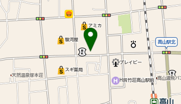 飛騨信用組合 けやき通り支店の地図画像