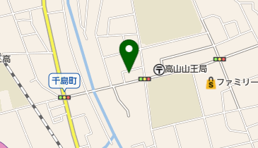 飛騨信用組合 山王支店の地図画像