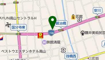 稲豊園の地図画像