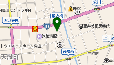 有限会社白啓酒店の地図画像