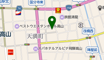 株式会社名古屋テレビ映像岐阜支社の地図画像