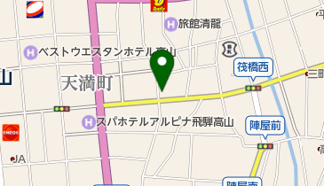 北六株式会社の地図画像