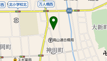 パリー美容室の地図画像