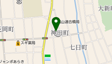 日の出美容室の地図画像