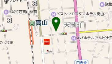 高山形成クリニックの地図画像