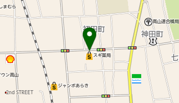飛騨建設株式会社不動産部の地図画像