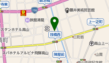 高山補聴器センターの地図画像