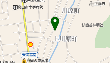 あらまつ洋品店の地図画像