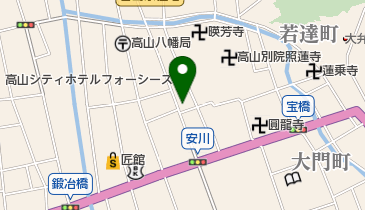 桂川美容室の地図画像