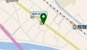 こばと理容院上野の地図画像