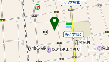 岐阜県市町村行政情報センターの地図画像