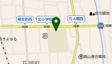 北地区まちづくり協議会の地図画像