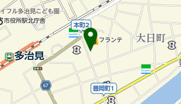 ファッションミズノの地図画像