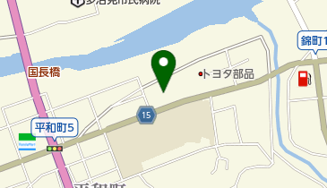 伊勢久株式会社多治見営業所の地図画像