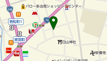 ふじ裳の地図画像