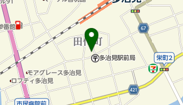 貴船教会の地図画像