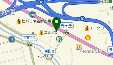 クロロフィル多治見美顔教室の地図画像