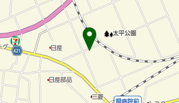 大地モータースの地図画像