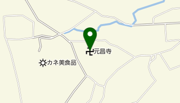 元昌寺の地図画像
