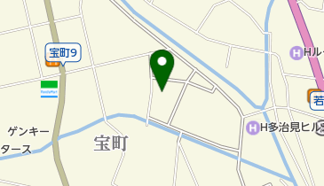 寿教寺の地図画像