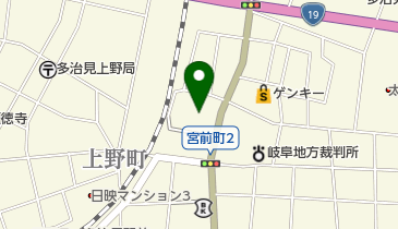 長福寺の地図画像