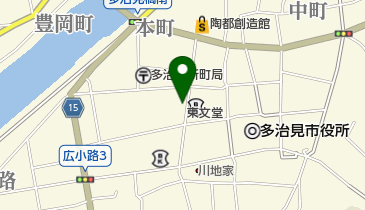 有賀大正堂の地図画像