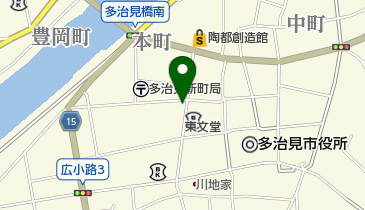 寝具の綿久の地図画像